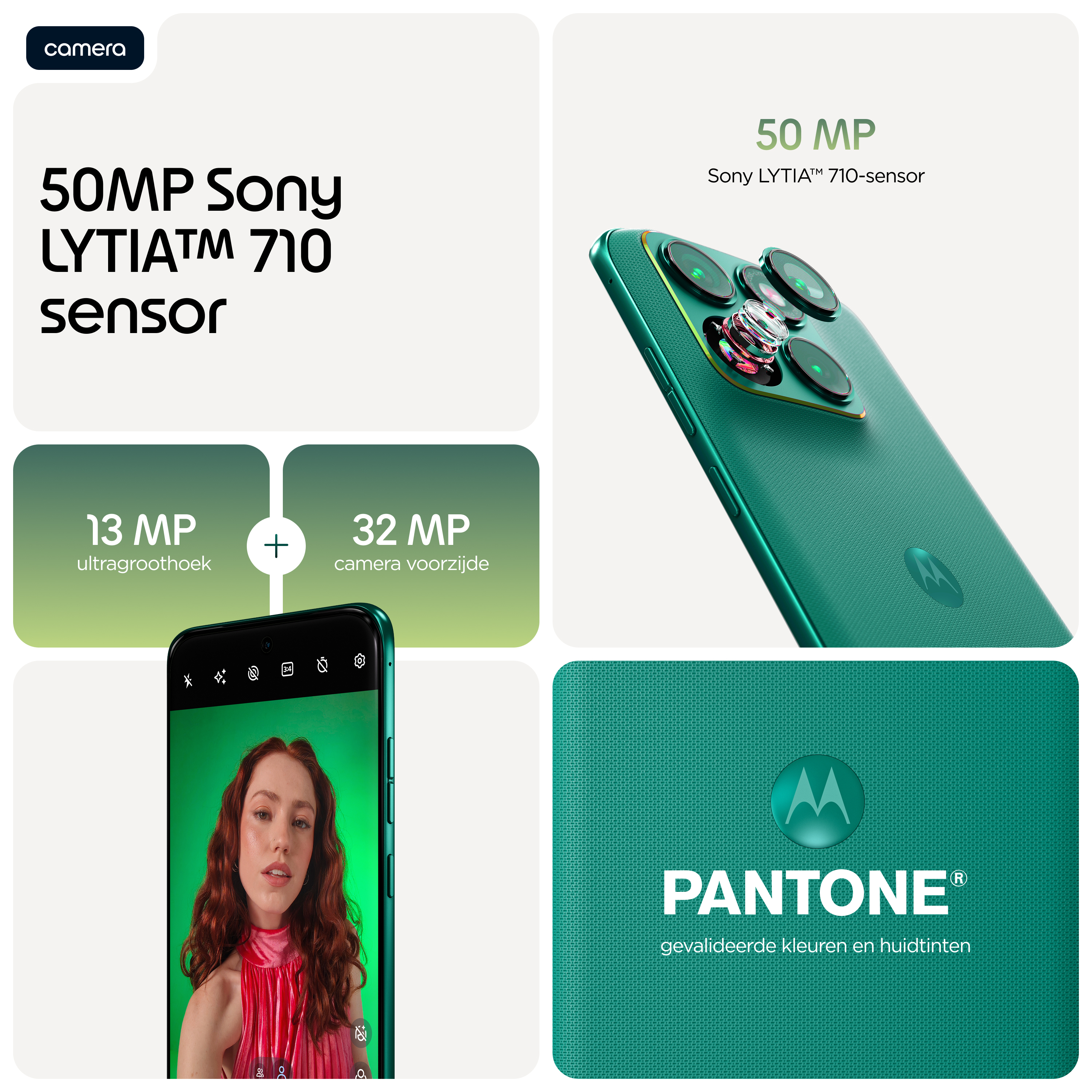 Motorola Edge 70 Fusion 5G Dual Sim 8/256GB Sporting Green